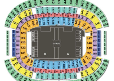 AT&T Stadium American Rodeo Seating Chart