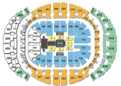 American Airlines Arena WWE Seating Chart
