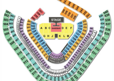 Angel Stadium of Anaheim Concert Seating Chart