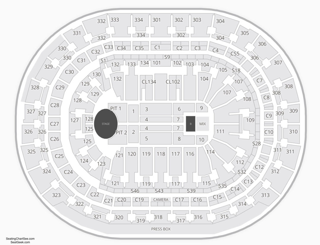 BB&T Center Concert Seating Chart.