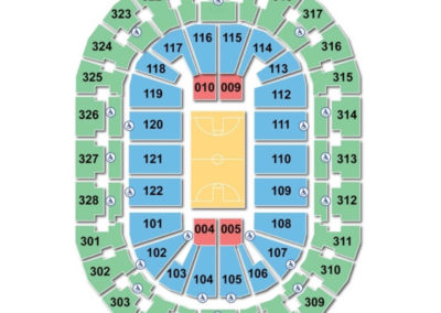 BOK Center Basketball Seating Chart