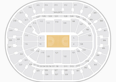 BOK Center Seating Chart Basketball