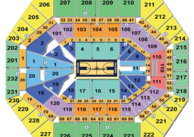 Bankers Life Fieldhouse Basketball Seating Chart