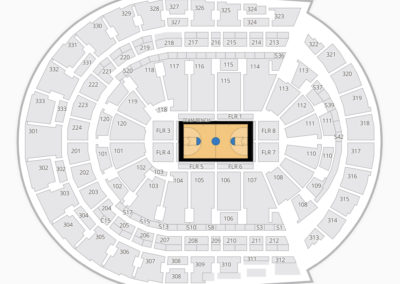 Bridgestone Arena NCAA Basketball Seating Chart