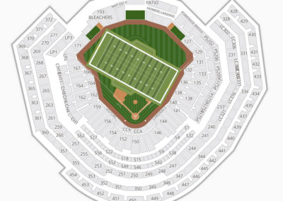 Busch Stadium NFL Seating Chart