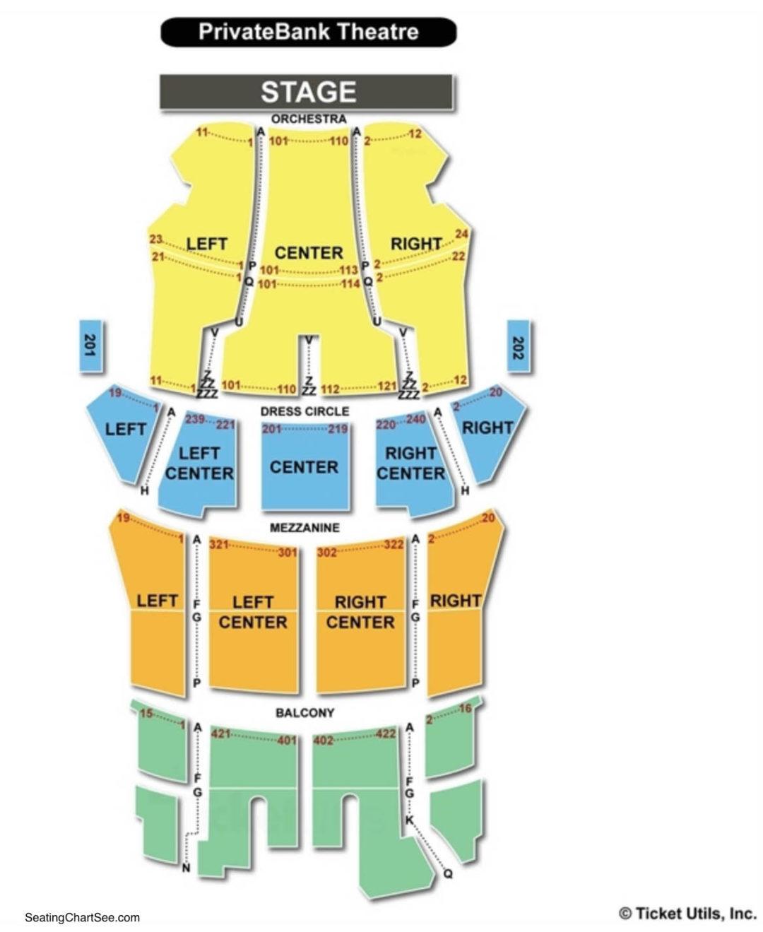 Cibc Theatre Seating Chart