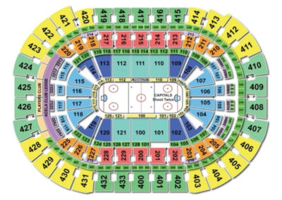 Capital One Arena Hockey Seating Chart