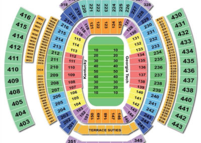 EverBank Field Football Seating Chart