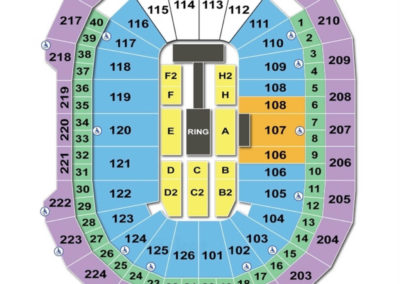 Giant Center Seating Chart