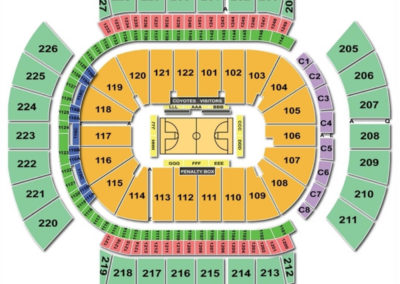 Gila River Arena Seating Chart Basketball