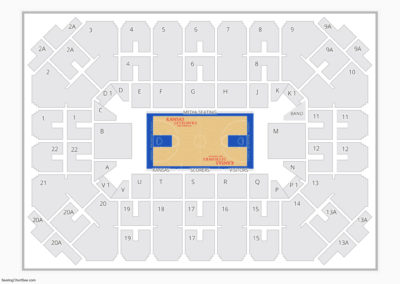 Kansas Jayhawks Basketball Seating Chart