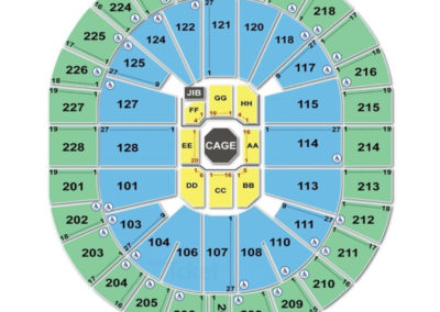 Key Arena UFC Seating Chart