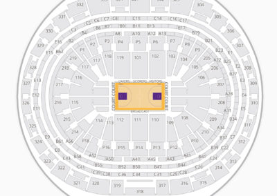 Los Angeles Lakers Seating Chart