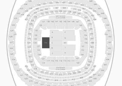 Mercedes-Benz Superdome Concert Seating Chart