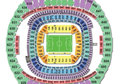Mercedes-Benz Superdome Soccer Seating Chart