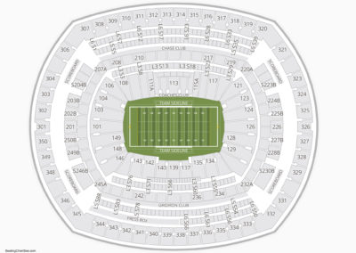 MetLife Stadium Seating Chart NCAA Football