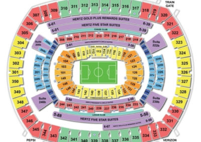 MetLife Stadium Soccer Seating Chart