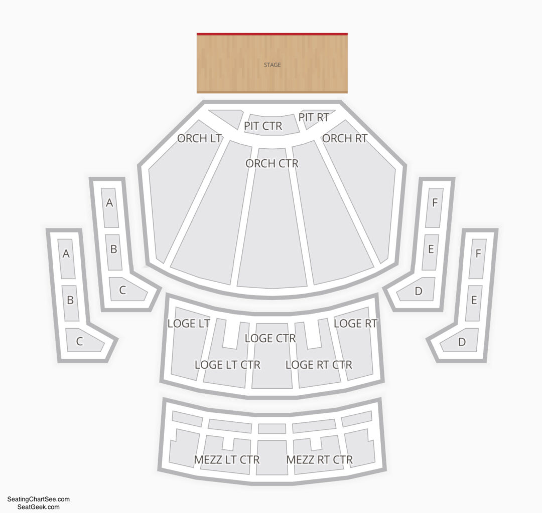 Microsoft Theater Seating Chart Charts Tickets