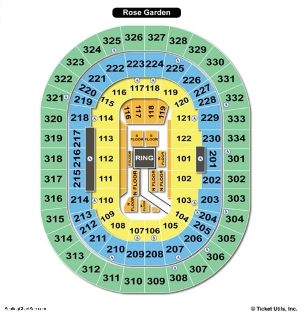Moda Center Seating Chart | Seating Charts & Tickets1080 x 1098