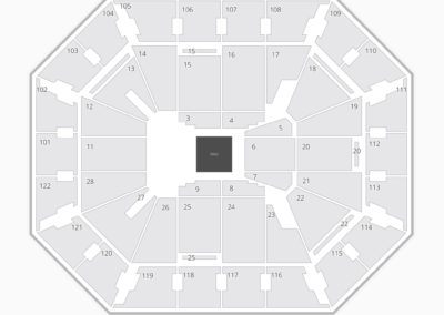 Mohegan Sun Arena MMA Seating Chart