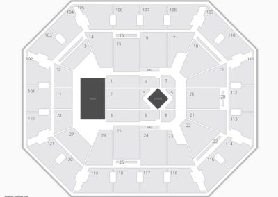 Mohegan Sun Arena Seating Chart Concert