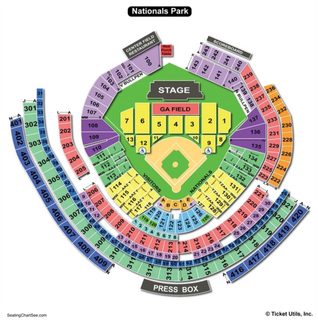 Vinoy Park Concert Seating Chart