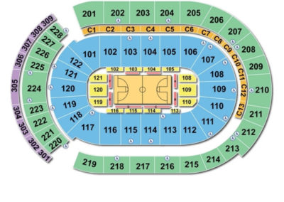 Nationwide Arena Basketball Seating Chart