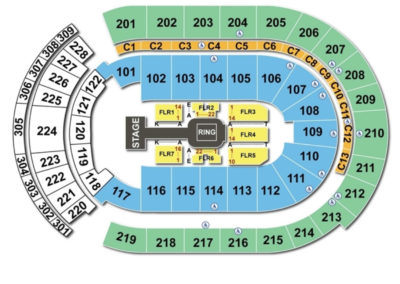 Nationwide Arena Wrestling Seating Chart