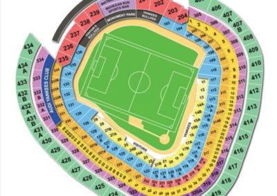 New York Yankee Soccer Stadium Seating Chart