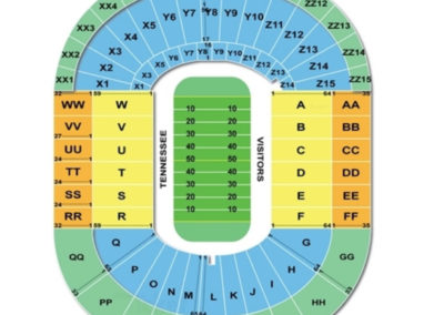 Neyland Stadium Football Seating Chart