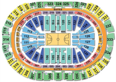 PNC Arena Basketball Seating Chart