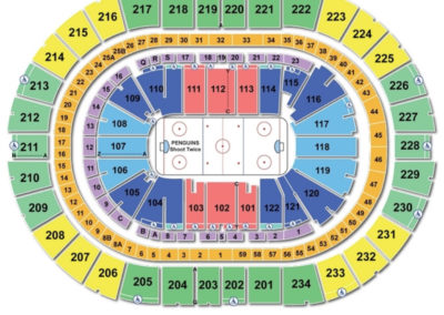 PPG Paints Arena Hockey Seating Chart