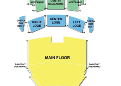 Pantages Theatre Tacoma Seating Chart