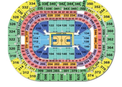 Pepsi Center Basketball Seating Chart