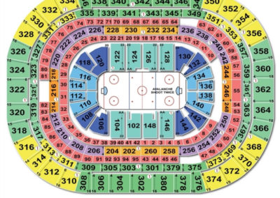 Pepsi Center Hockey Seating Chart