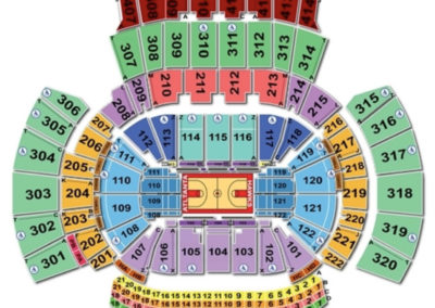 Philips Arena Basketball Seating Chart