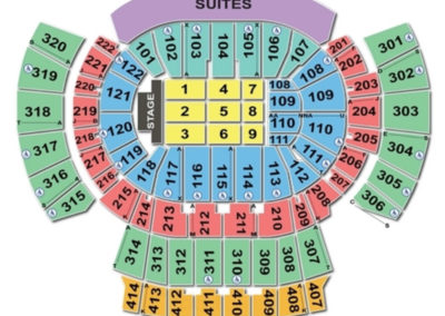 Philips Arena Seating Chart Concert