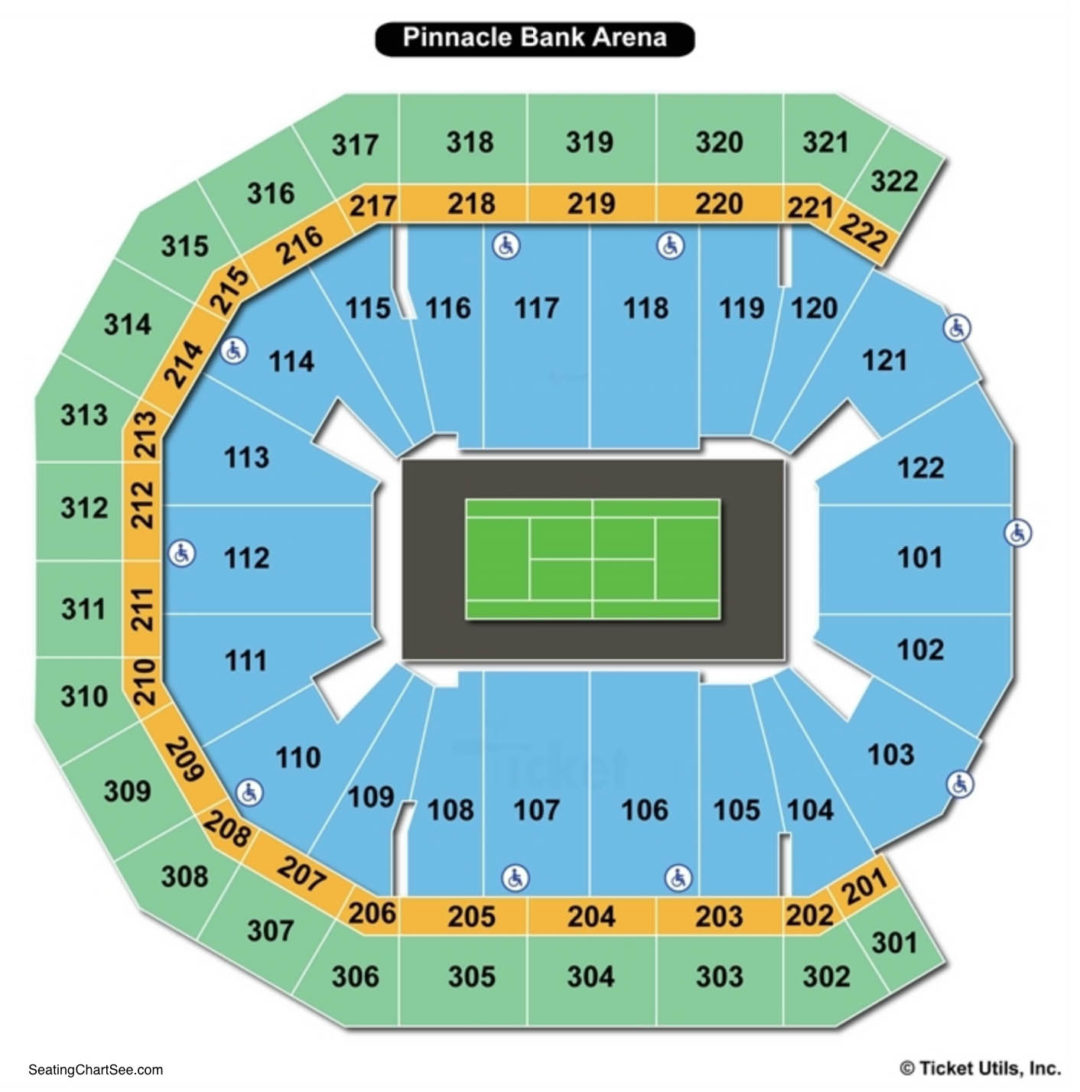Pinnacle Bank Arena Seating Chart | Seating Charts & Tickets