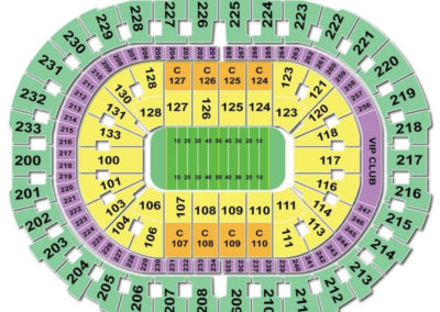 Quicken Loans Arena Football Seating Chart
