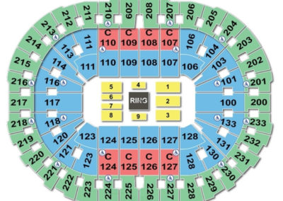 Quicken Loans Arena Seating Chart wwe