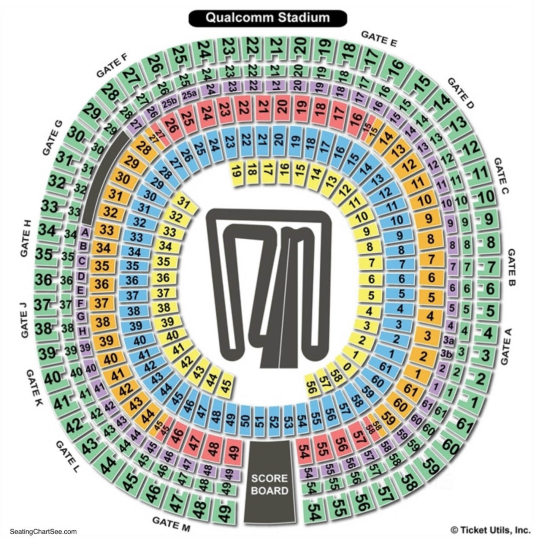 Sdccu Stadium Seating Chart
