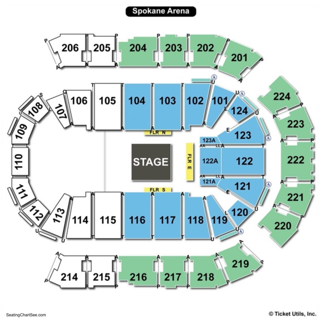 Spokane Arena Circus Seating Chart.