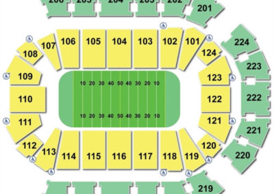 Spokane Arena Football Seating Chart