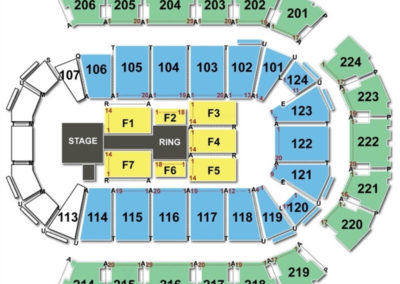 Spokane Arena wwe Seating Chart