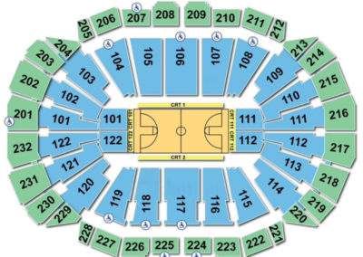 Sprint Center Basketball Seating Chart