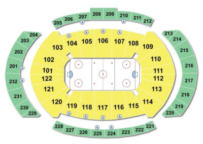 Sprint Center Hockey Seating Chart