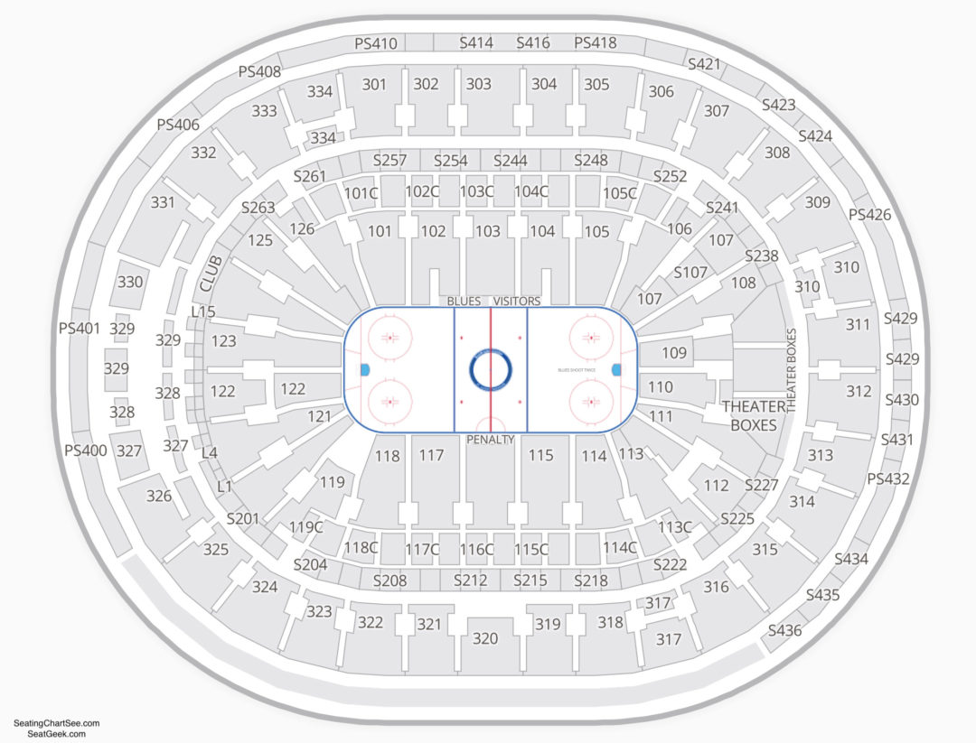 Scottrade Center Seating Chart | Seating Charts & Tickets