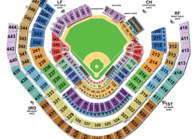 SunTrust Park Baseball Seating Chart