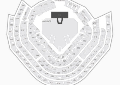 SunTrust Park Concert Seating Chart