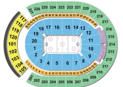 T-Mobile Arena Seating Chart Hockey